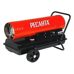 Тепловая пушка Ресанта ТДП-20000 67/1/9 Тепловая дизельная пушка { дизельная, 220В, 20кВт, 621 м3/час, расход 1,95 кг/час, 900x470x540, 22 кг }